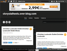 Tablet Screenshot of clcrystalheels.over-blog.com