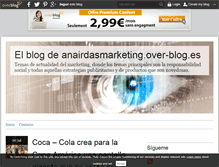 Tablet Screenshot of anairdasmarketing.over-blog.es