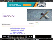 Tablet Screenshot of iwbroderie.over-blog.com