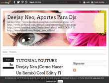 Tablet Screenshot of deejay.neo.official.over-blog.es