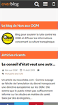 Mobile Screenshot of nonauxogm.over-blog.com