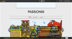 Desktop Screenshot of passion59.over-blog.com