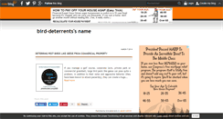 Desktop Screenshot of bird-deterrents.over-blog.com