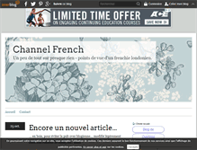 Tablet Screenshot of channel.over-blog.com