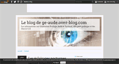 Desktop Screenshot of ge-aude.over-blog.com