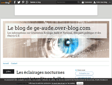 Tablet Screenshot of ge-aude.over-blog.com