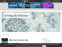 Tablet Screenshot of malona.over-blog.com