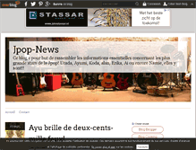 Tablet Screenshot of jpop-news.over-blog.com