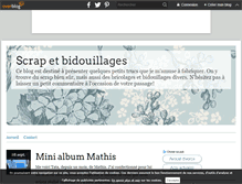 Tablet Screenshot of ma-boite-a-merveilles.over-blog.com