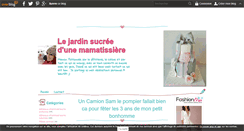 Desktop Screenshot of angelscakedesign.over-blog.fr