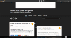 Desktop Screenshot of moukatali.over-blog.com