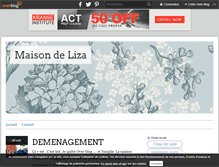 Tablet Screenshot of maisondeliza.over-blog.fr