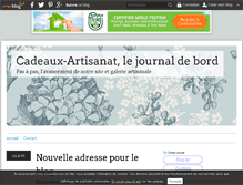Tablet Screenshot of cadeaux-artisanat.over-blog.com