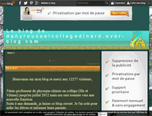 Tablet Screenshot of danyrousselcollegedinard.over-blog.com