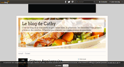 Desktop Screenshot of lesgourmandisesdecathy.over-blog.com