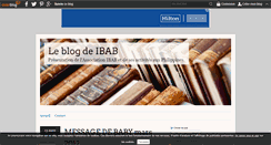 Desktop Screenshot of ibab.over-blog.fr