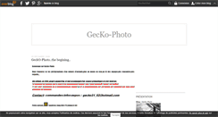 Desktop Screenshot of gecko-photo.over-blog.com