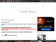 Tablet Screenshot of gecko-photo.over-blog.com