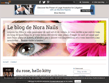 Tablet Screenshot of noranails.over-blog.com