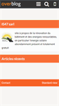 Mobile Screenshot of is47.over-blog.com
