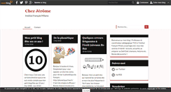 Desktop Screenshot of chezjerome.over-blog.com