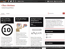 Tablet Screenshot of chezjerome.over-blog.com