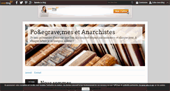 Desktop Screenshot of anarchistes.over-blog.com