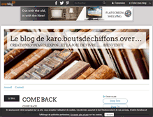 Tablet Screenshot of karo.boutsdechiffons.over-blog.com